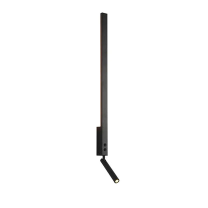 Minimalist black adjustable angle wall lamp bedroom reading sconce