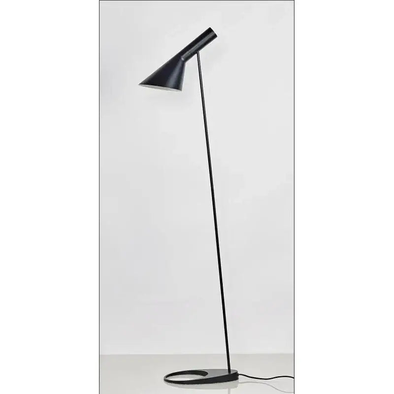Minimalist black adjustable led floor lamp living room light