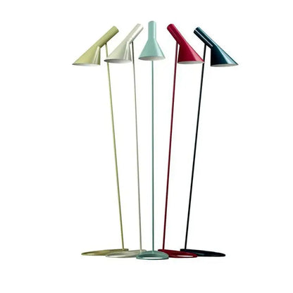 Minimalist black adjustable led floor lamp living room light