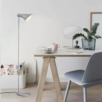 Minimalist black adjustable led floor lamp living room light