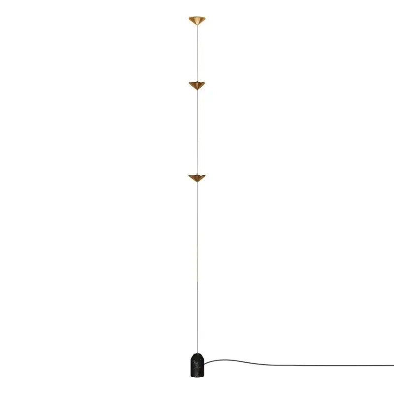 Minimalist black cone design floor lamp living room light