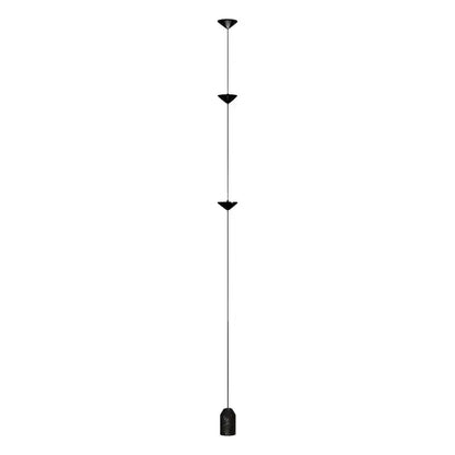 Minimalist black cone design floor lamp living room light