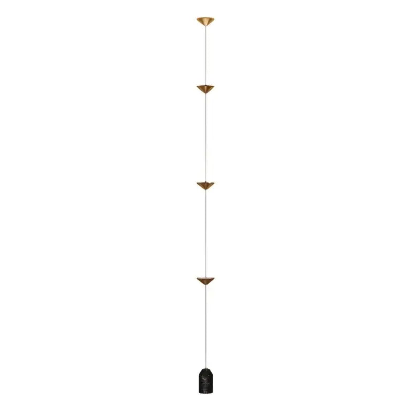 Minimalist black cone design floor lamp living room light