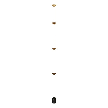 Minimalist black cone design floor lamp living room light