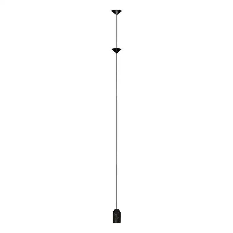 Minimalist black cone design floor lamp living room light