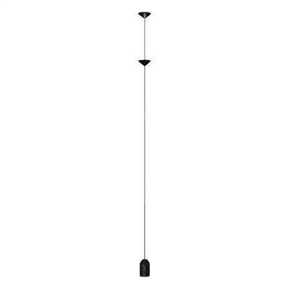 Minimalist black cone design floor lamp living room light