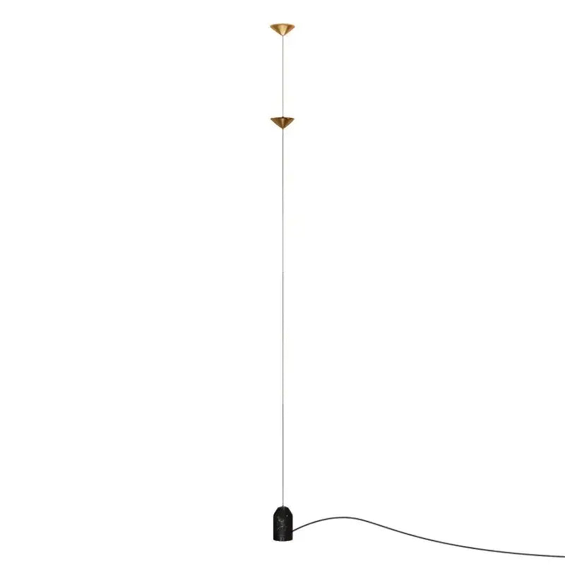 Minimalist black cone design floor lamp living room light