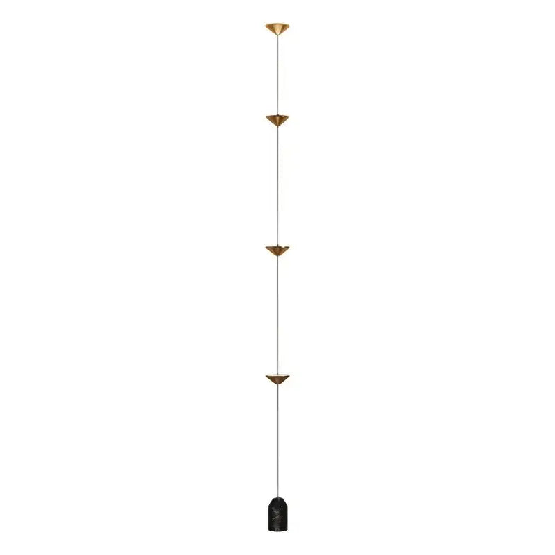 Minimalist black cone design floor lamp living room light