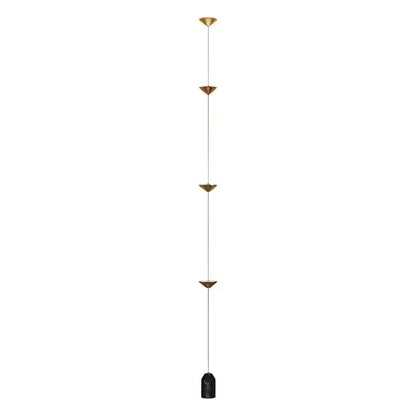 Minimalist black cone design floor lamp living room light