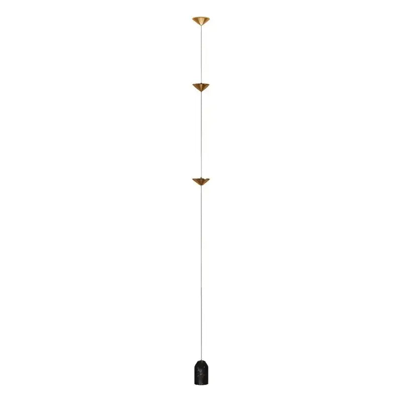 Minimalist black cone design floor lamp living room light