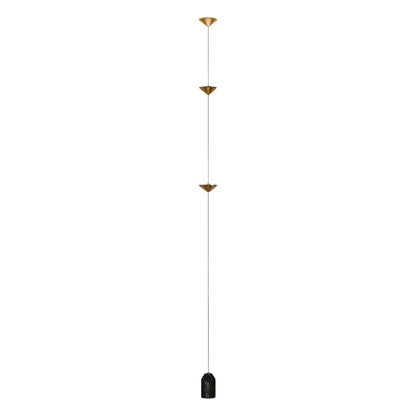 Minimalist black cone design floor lamp living room light