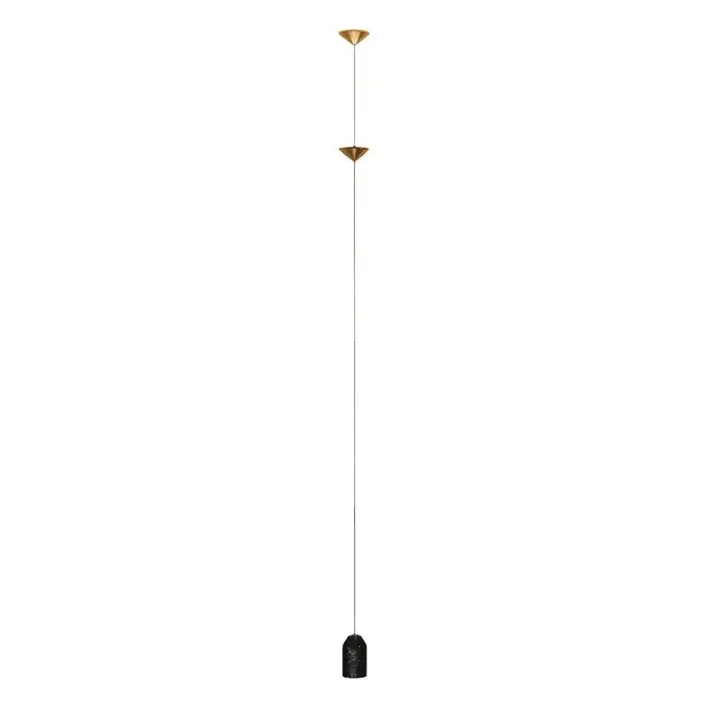 Minimalist black cone design floor lamp living room light