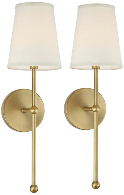 Minimalist black & gold led wall lamp for bedroom