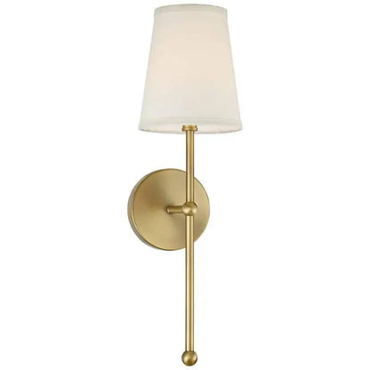 Minimalist black & gold led wall lamp for bedroom