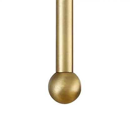 Minimalist black & gold led wall lamp for bedroom