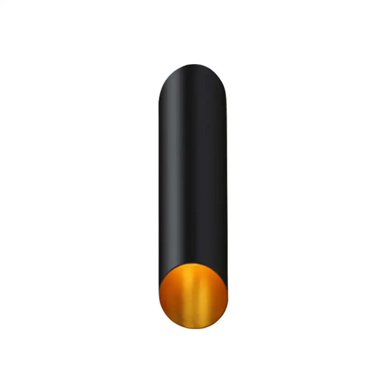 Minimalist black & gold wall light for corridor and bedroom