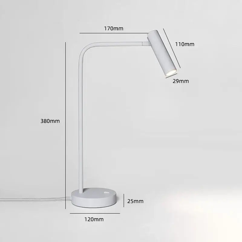 Minimalist black led dimmable floor lamp for living room