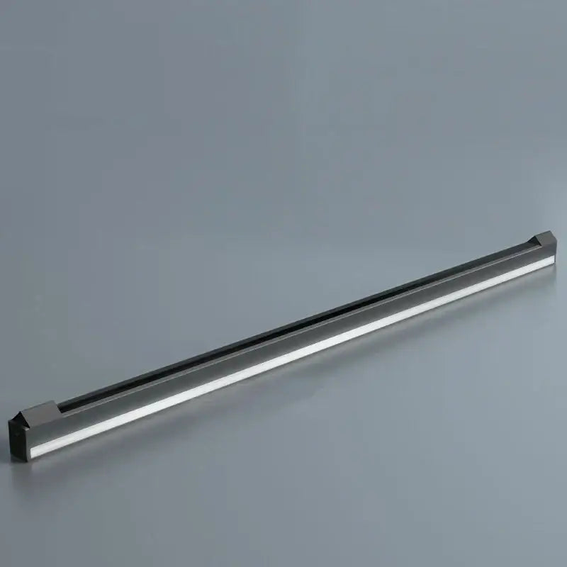 Minimalist black linear led wall lamp for bedroom living room