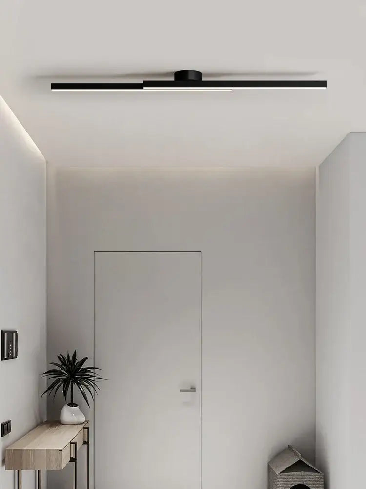 Minimalist black nordic ceiling light for living room