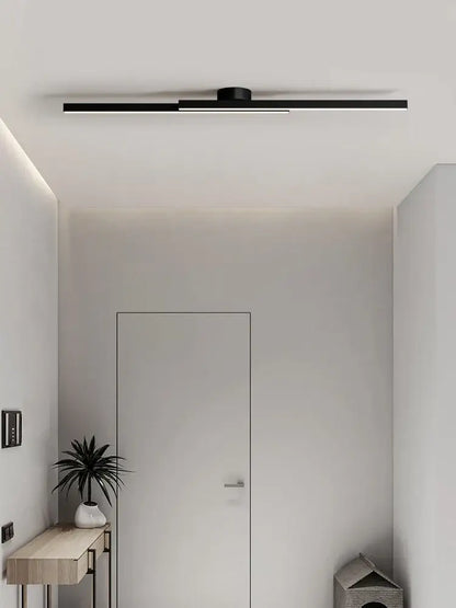 Minimalist black nordic ceiling light for living room