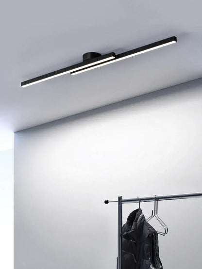 Minimalist black nordic ceiling light for living room