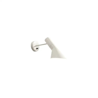 Minimalist black & white industrial iron table lamp for bedroom