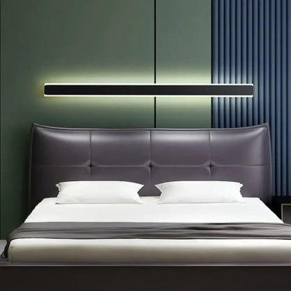 Minimalist black & white led wall lamp bedroom sconce