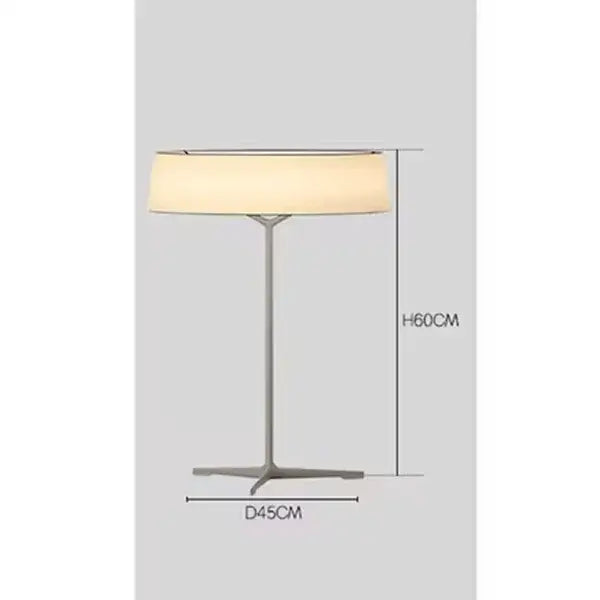 Minimalist brass and white fabric dama pendant lamp for kitchens