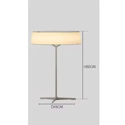 Minimalist brass and white fabric dama pendant lamp for kitchens