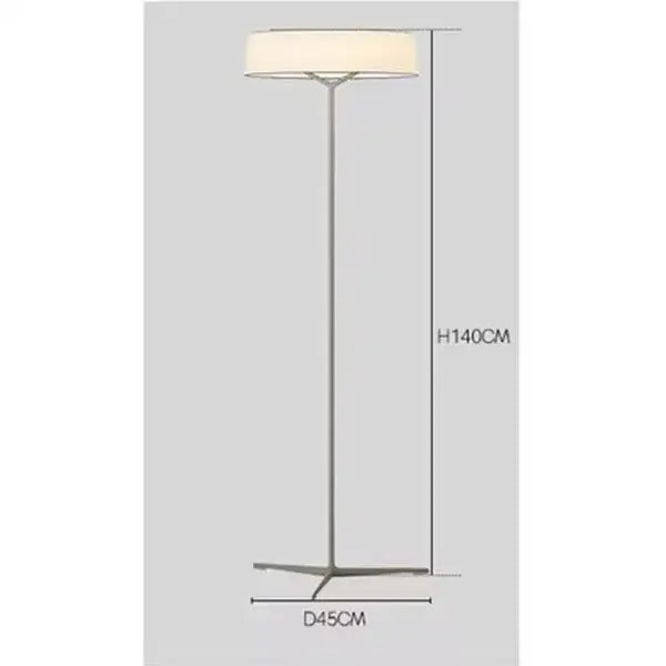 Minimalist brass and white fabric dama pendant lamp for kitchens
