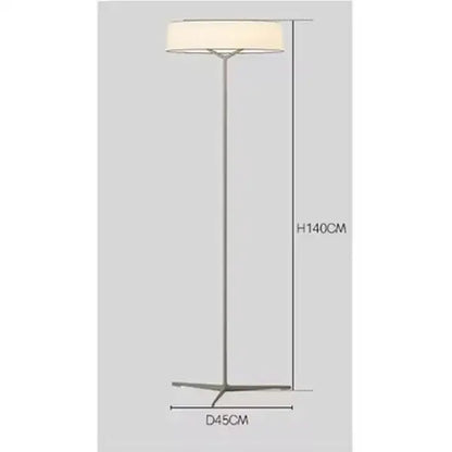 Minimalist brass and white fabric dama pendant lamp for kitchens