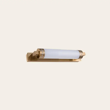 Minimalist bronze greek key wall light sconce for bathroom vanity