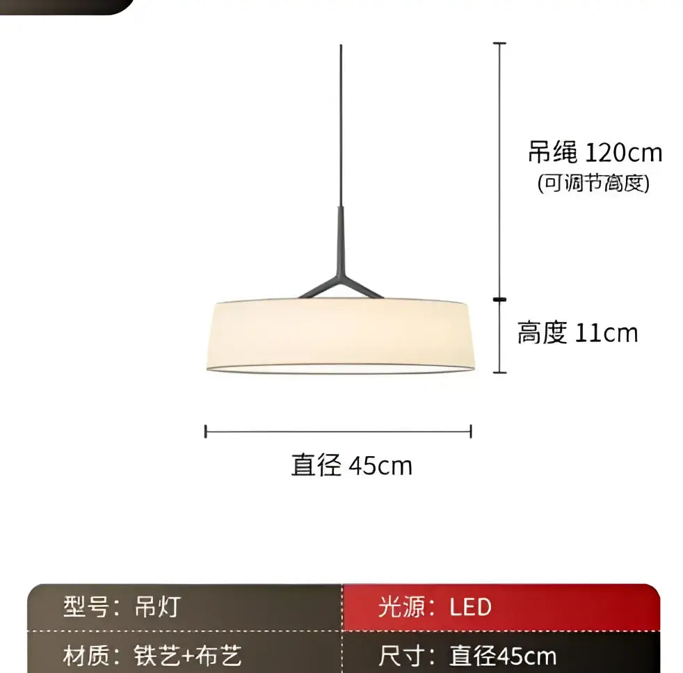 Minimalist bronze italian design fabric floor lamp for living room
