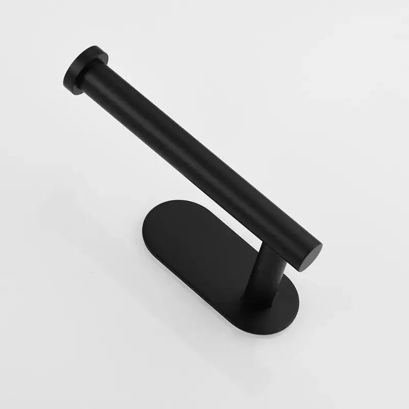 Minimalist brushed gold stainless steel tissue holder bathroom stand