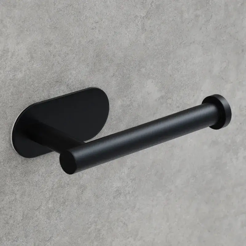 Minimalist brushed gold stainless steel tissue holder bathroom stand