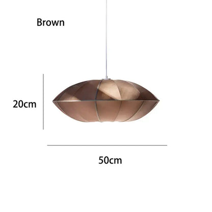 Minimalist cream & black geometric pendant light – dining room