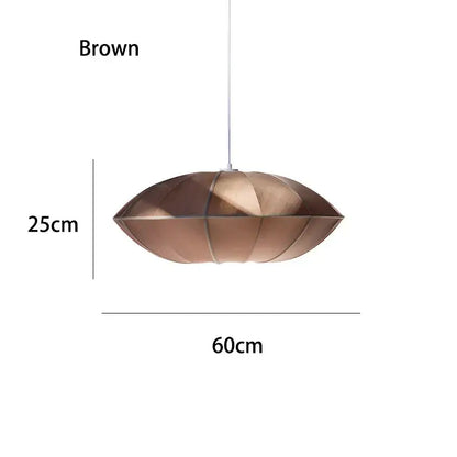 Minimalist cream & black geometric pendant light – dining room