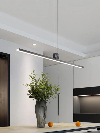Minimalist black chandelier dining room pendant light