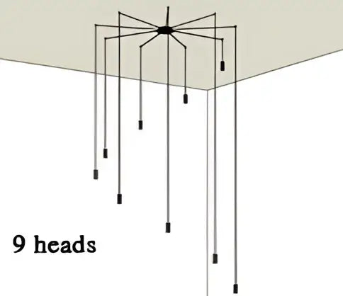 Minimalist industrial retro wall lamp kitchen hanging light