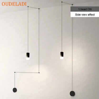 Minimalist industrial retro wall lamp kitchen hanging light