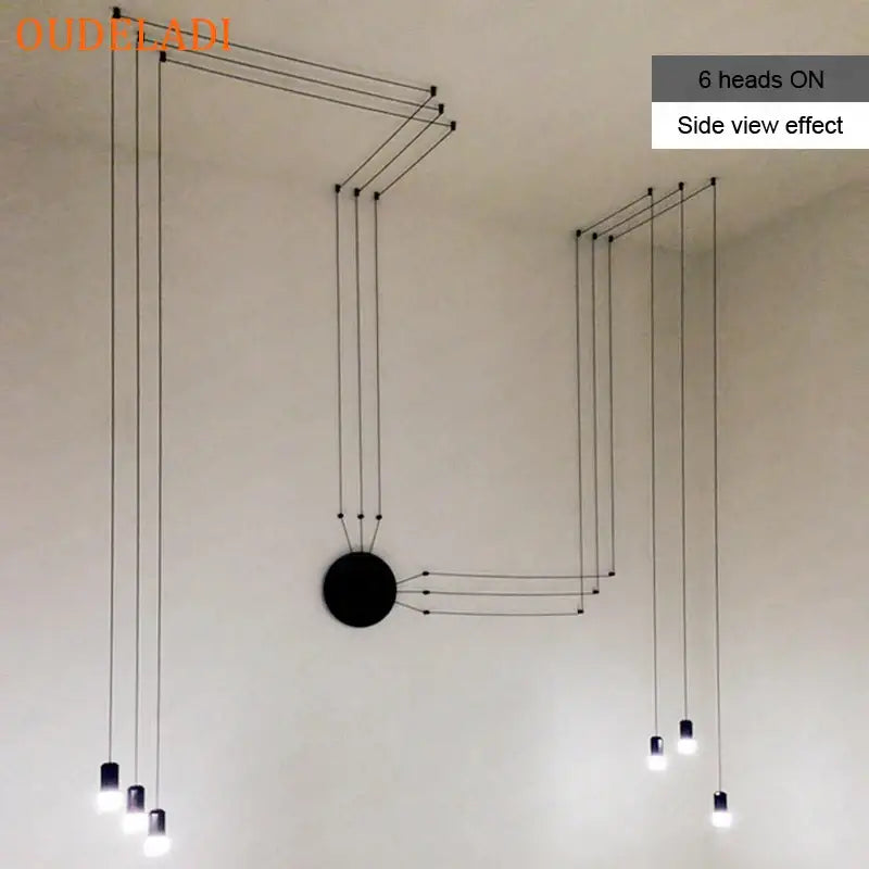 Minimalist industrial retro wall lamp kitchen hanging light