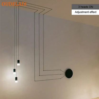 Minimalist industrial retro wall lamp kitchen hanging light