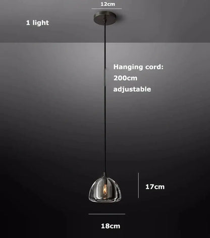 Minimalist gold crystal chandelier lighting for dining room