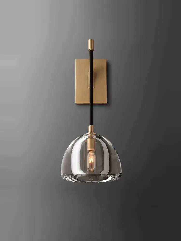 Minimalist gold crystal chandelier lighting for dining room