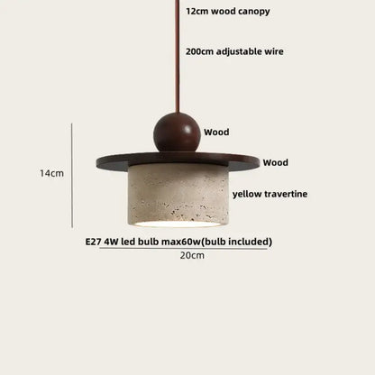 Minimalist gray concrete glass ball pendant light dining room