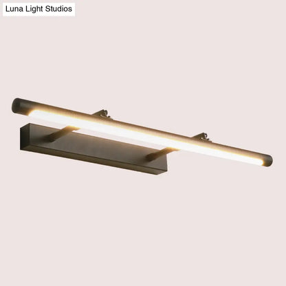 DecorBites™ Minimalist Metal Vanity Light – 16.5"/24.5" Wall Mounted LED Sconce in Warm/White for Restroom