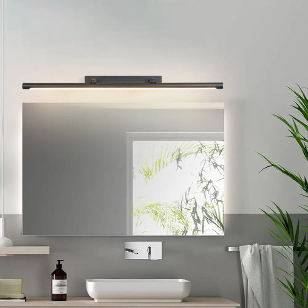 DecorBites™ Minimalist Metal Vanity Light – 16.5"/24.5" Wall Mounted LED Sconce in Warm/White for Restroom