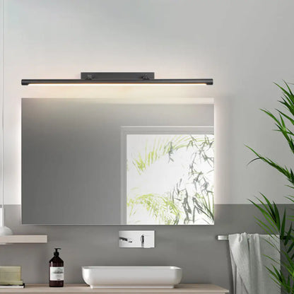 DecorBites™ Minimalist Metal Vanity Light – 16.5"/24.5" Wall Mounted LED Sconce in Warm/White for Restroom