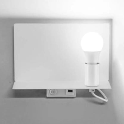 DecorBites™ Minimalist Metal Wall Light with Supporter - Ideal for Study