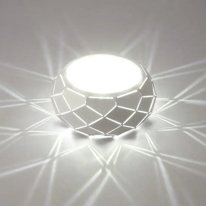Minimalist metallic dimmable led ceiling light aisle cylinder lamp